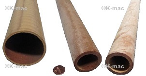 Canvas Phenolic Tubes 1/8" Wall Thickness