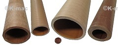 1/4" Wall Canvas Phenolic Tube
