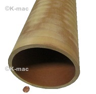 1/2" Wall Canvas Phenolic Tubes