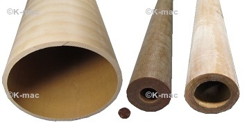 Linen Phenolic Tubes 1/4 Inch Wall