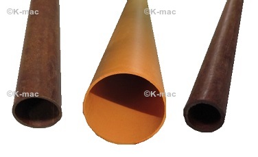 1/16" Thick Wall Paper Phenolic Tubes