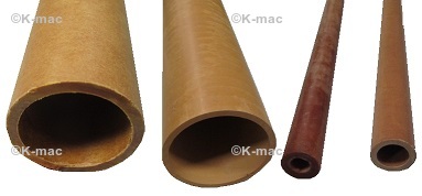 1/8" Wall Thickness Paper Phenolic Tubes